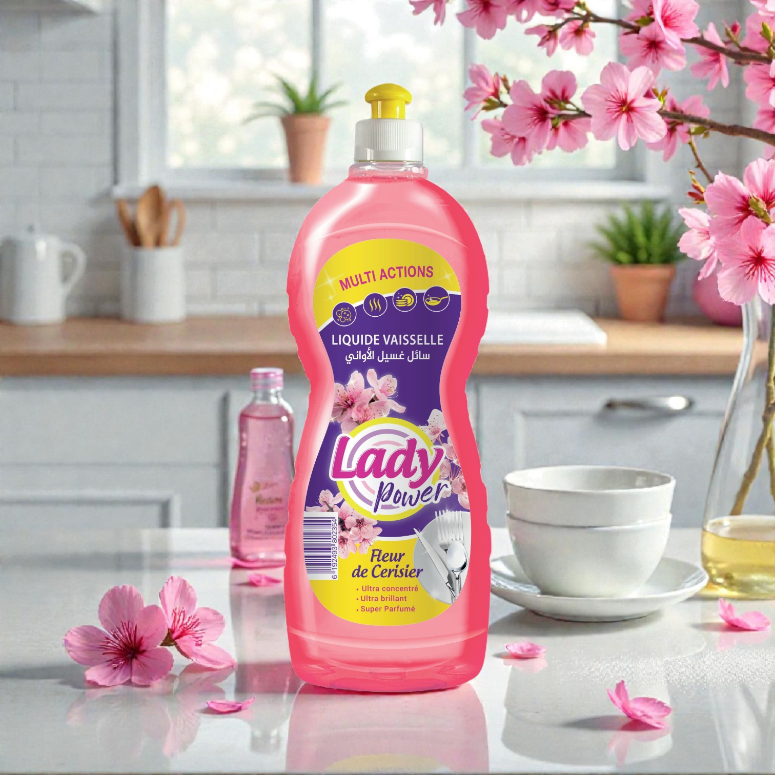 Lady Power Vaisselle - Fleur